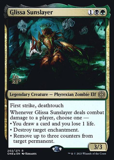 Glissa Sunslayer (PONE) (Foil) (#202s)
