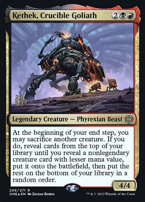 Kethek, Crucible Goliath (PONE) (Foil) (#206s)