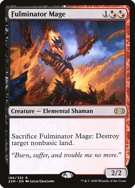 Fulminator Mage (2XM) (Foil) (#196)