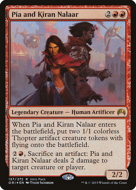 Pia and Kiran Nalaar (PORI) (Foil) (#157)