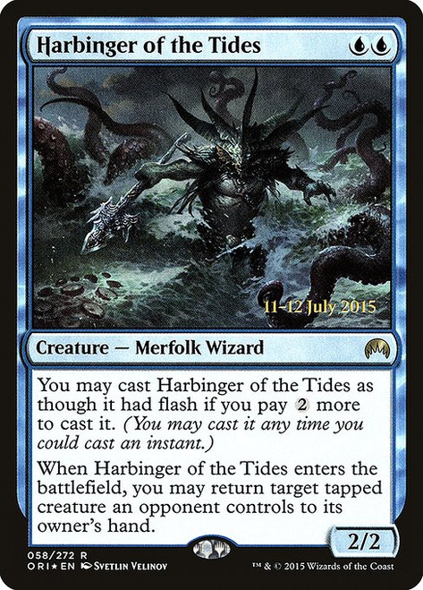 Harbinger of the Tides (PORI) (Foil) (#58s)