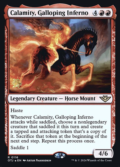 Calamity, Galloping Inferno (POTJ) (Foil) (#116s)