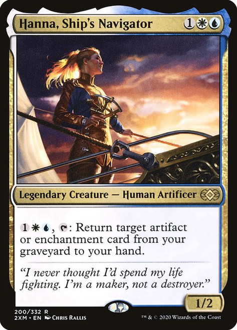 Hanna, Ship's Navigator (2XM) (Foil) (#200)