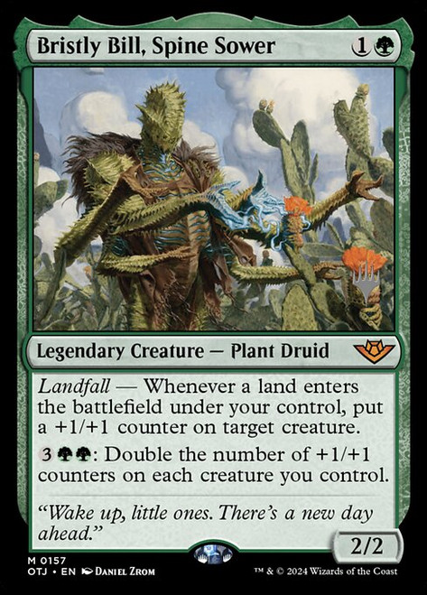 Bristly Bill, Spine Sower (POTJ) (Foil) (#157p)