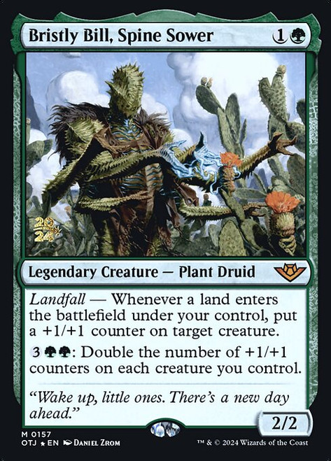 Bristly Bill, Spine Sower (POTJ) (Foil) (#157s)