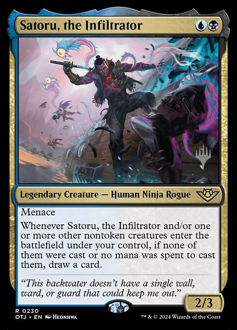 Satoru, the Infiltrator (POTJ) (Foil) (#230p)