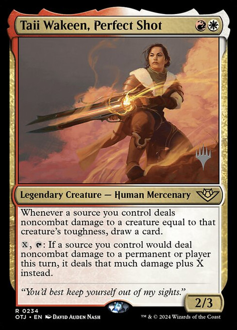 Taii Wakeen, Perfect Shot (POTJ) (#234p)