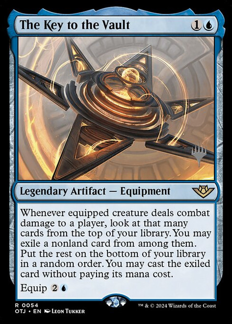 The Key to the Vault (POTJ) (Foil) (#54p)