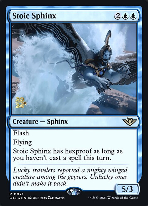 Stoic Sphinx (POTJ) (Foil) (#71s)