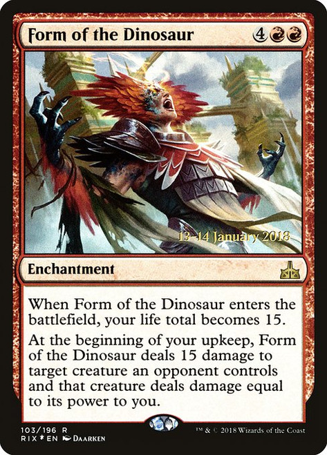 Form of the Dinosaur (PRIX) (Foil) (#103s)