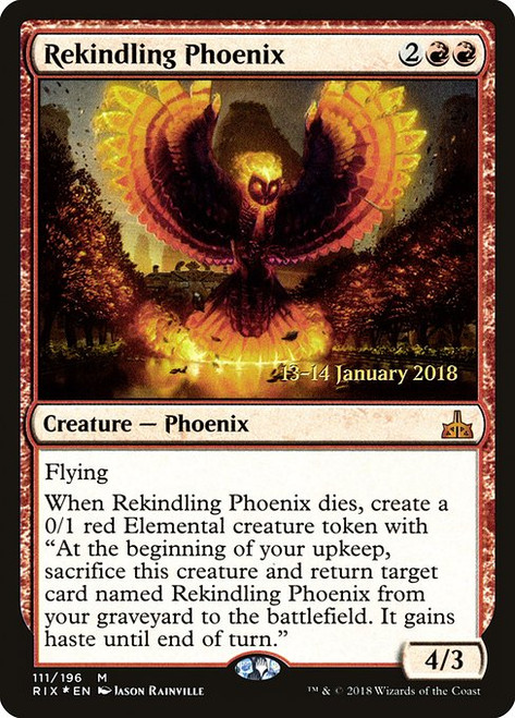 Rekindling Phoenix (PRIX) (Foil) (#111s)