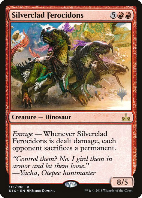 Silverclad Ferocidons (PRIX) (Foil) (#115p)