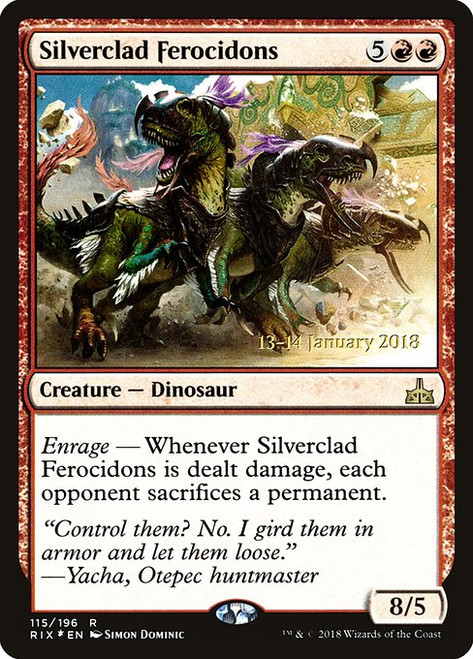 Silverclad Ferocidons (PRIX) (Foil) (#115s)