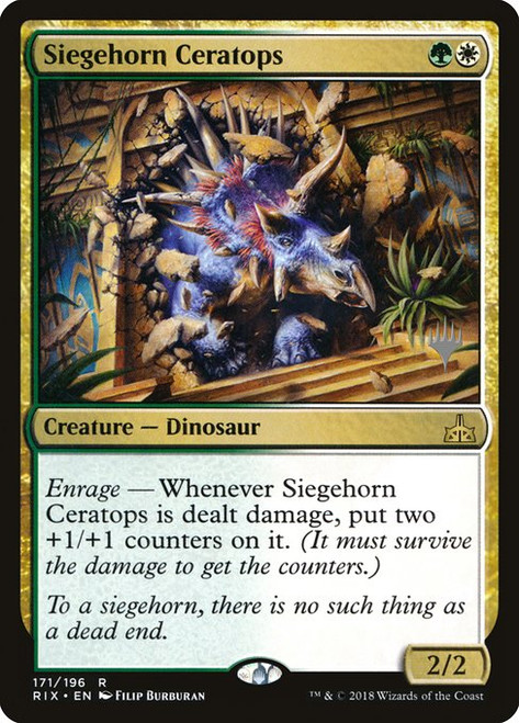Siegehorn Ceratops (PRIX) (Foil) (#171p)