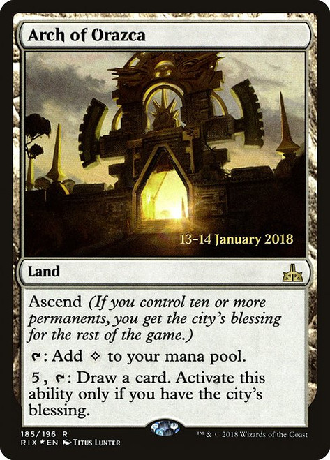 Arch of Orazca (PRIX) (Foil) (#185s)