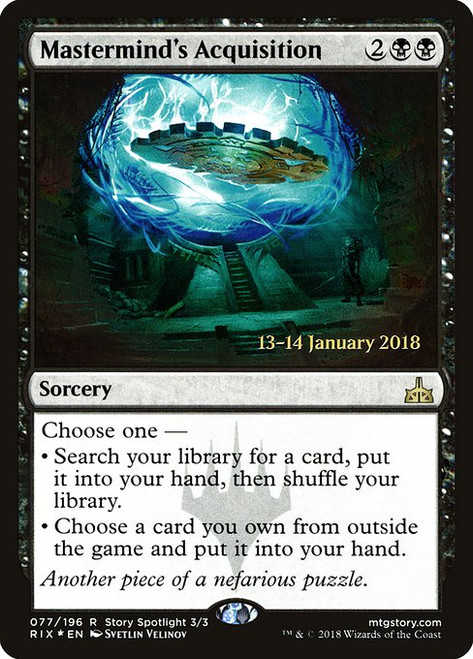 Mastermind's Acquisition (PRIX) (Foil) (#77s)