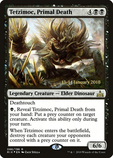 Tetzimoc, Primal Death (PRIX) (Foil) (#86s)