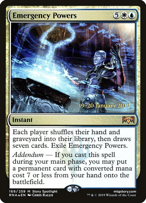 Emergency Powers (PRNA) (Foil) (#169s)
