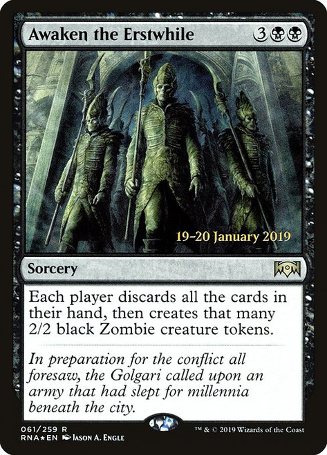 Awaken the Erstwhile (PRNA) (Foil) (#61s)