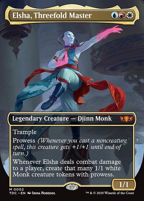 Elsha, Threefold Master (TDC) (Borderless) (#2)