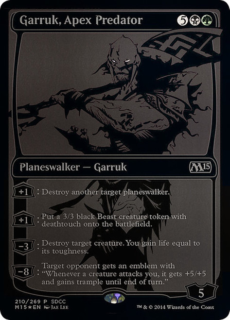 Garruk, Apex Predator (PS14) (Foil) (#210)