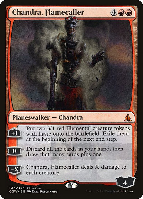 Chandra, Flamecaller (PS16) (Foil) (#104)