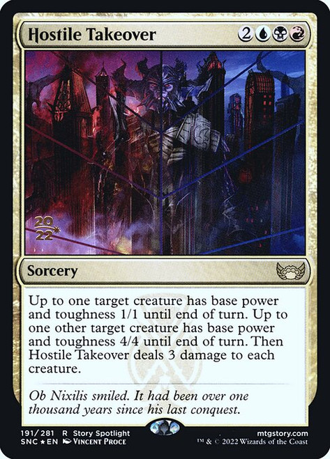 Hostile Takeover (PSNC) (Foil) (#191s)