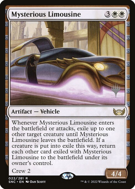 Mysterious Limousine (PSNC) (Foil) (#22p)