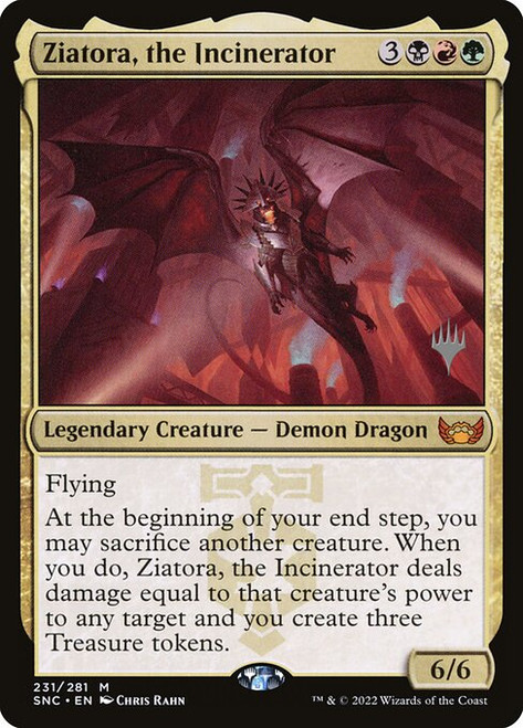 Ziatora, the Incinerator (PSNC) (Foil) (#231p)