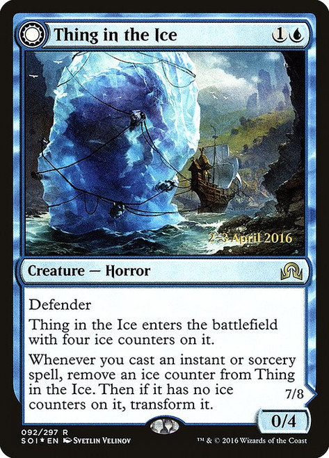 Thing in the Ice // Awoken Horror (PSOI) (Foil) (#92s)