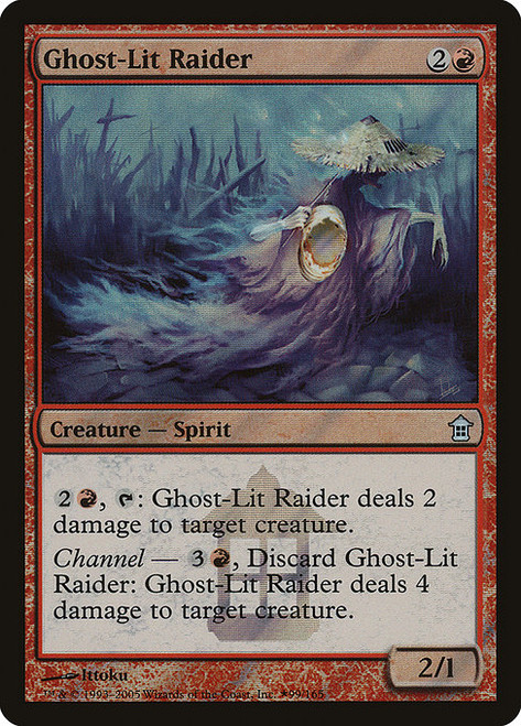Ghost-Lit Raider (PSOK) (Foil) (#99★)