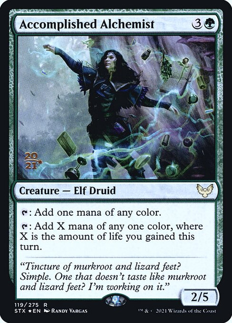 Accomplished Alchemist (PSTX) (Foil) (#119s)
