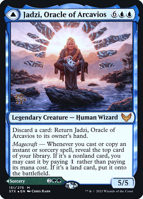 Jadzi, Oracle of Arcavios // Journey to the Oracle (PSTX) (Foil) (#151s)