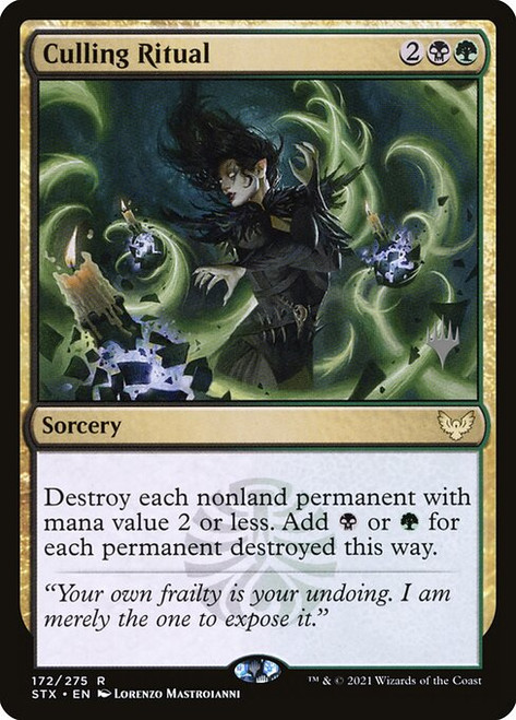 Culling Ritual (PSTX) (Foil) (#172p)