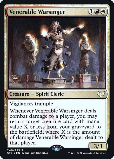 Venerable Warsinger (PSTX) (Foil) (#246s)