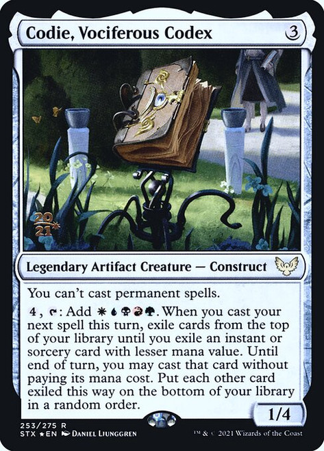 Codie, Vociferous Codex (PSTX) (Foil) (#253s)