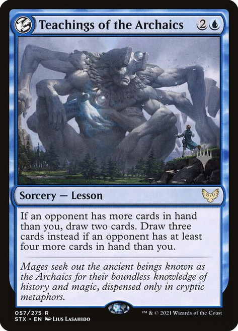 Teachings of the Archaics (PSTX) (Foil) (#57p)