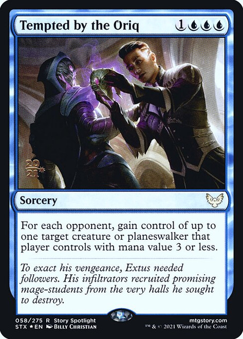 Tempted by the Oriq (PSTX) (Foil) (#58s)