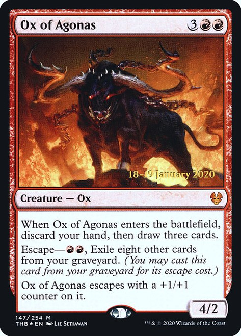 Ox of Agonas (PTHB) (Foil) (#147s)