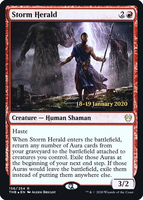 Storm Herald (PTHB) (Foil) (#156s)