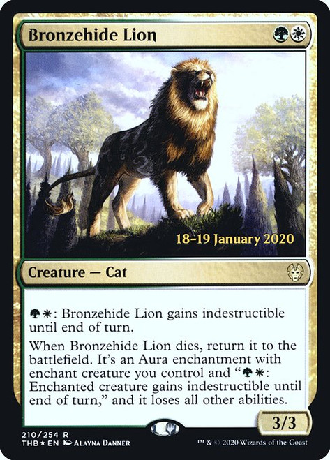 Bronzehide Lion (PTHB) (Foil) (#210s)