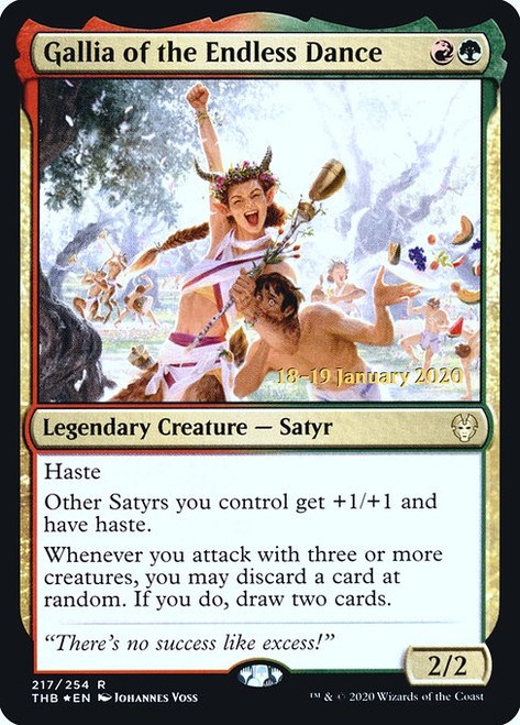 Gallia of the Endless Dance (PTHB) (Foil) (#217s)