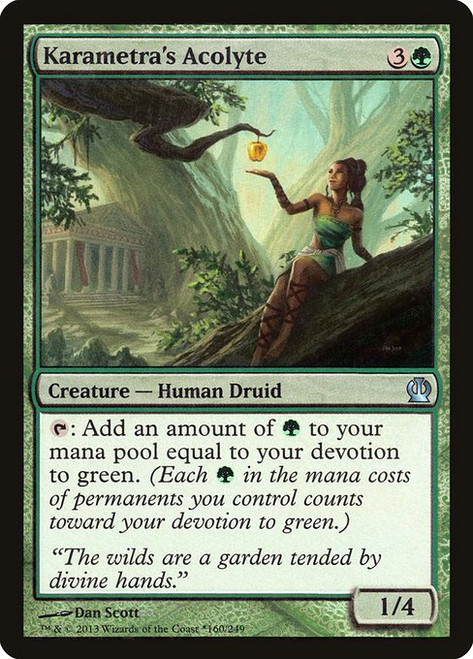 Karametra's Acolyte (PTHS) (Foil) (#160)