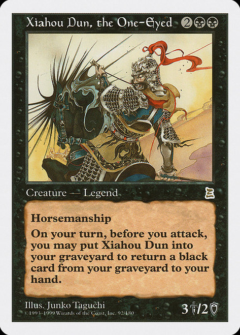 Xiahou Dun, the One-Eyed (PTK) (#92)