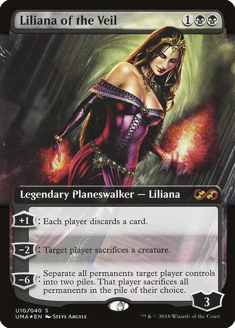 Liliana of the Veil (PUMA) (Foil) (Extended Art) (#U10)