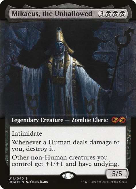 Mikaeus, the Unhallowed (PUMA) (Foil) (Extended Art) (#U11)