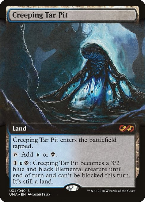 Creeping Tar Pit (PUMA) (Foil) (Extended Art) (#U34)