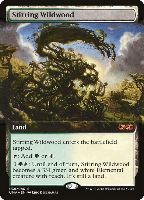Stirring Wildwood (PUMA) (Foil) (Extended Art) (#U39)