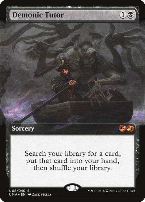 Demonic Tutor (PUMA) (Foil) (Extended Art) (#U8)