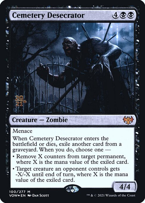 Cemetery Desecrator (PVOW) (Foil) (#100s)